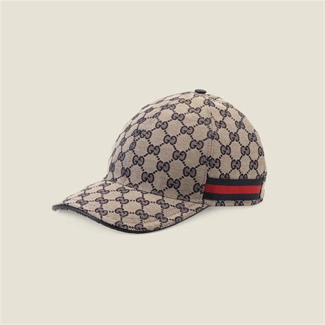 casquette gucci en toile.